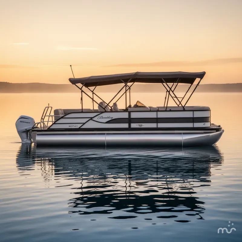 Slide: The Image of Bentley Pontoons Legacy 243 Swingback 2025 - 0