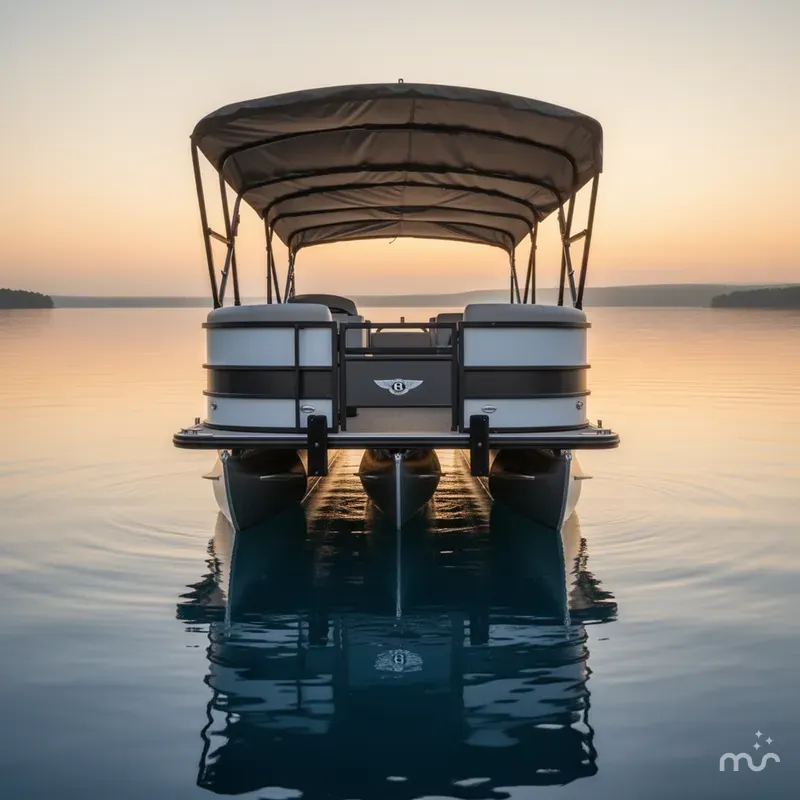 Slide: The Image of Bentley Pontoons Legacy 243 Swingback 2025 - 2