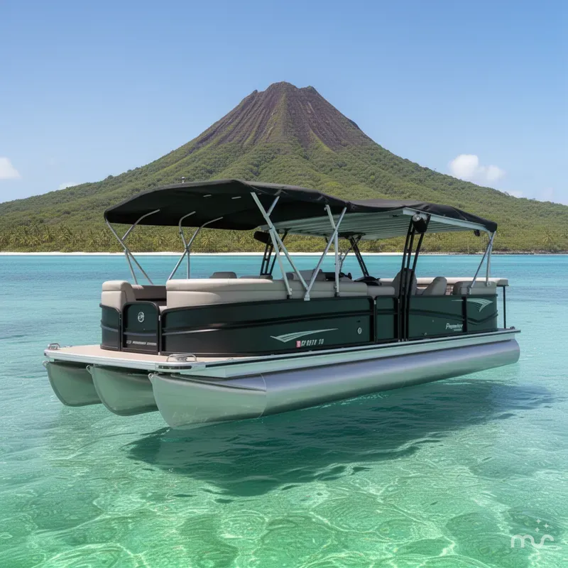 Slide: The Image of Premier 310 Boundary Waters Revolution Top Deck 2023 - 2