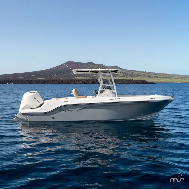 Slide: The Image of Trophy T22CC Center Console 2026 - 2