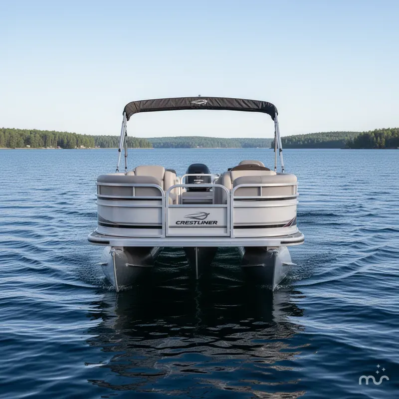 Slide: The Image of Crestliner 2285 CFI Pontoon 2006 - 2