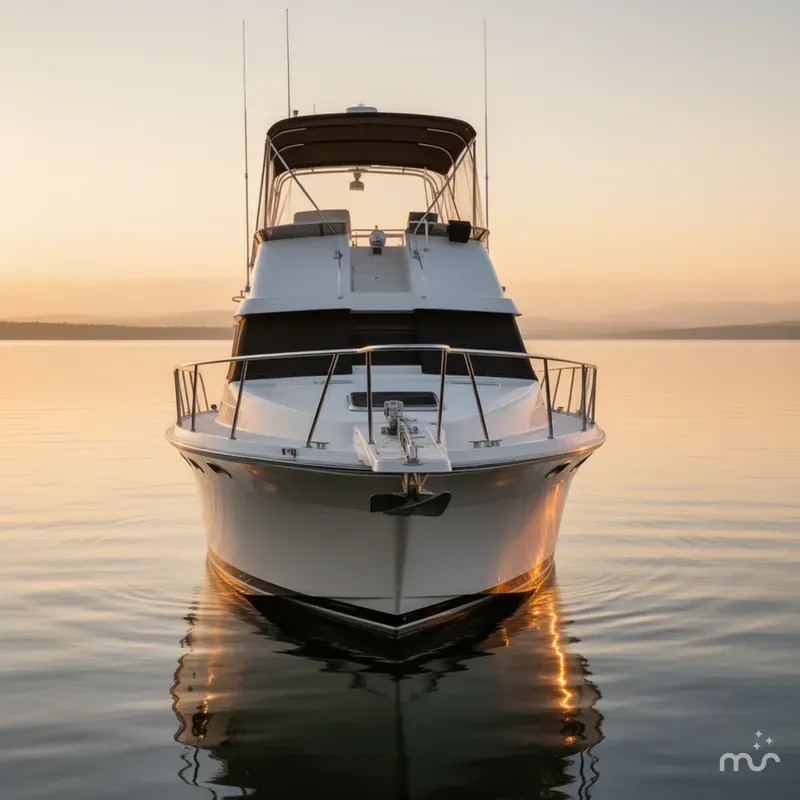 Slide: The Image of Luhrs 3400 Motor Yacht 1990 - 3