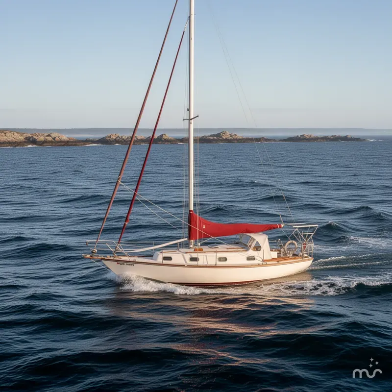Slide: The Image of Cape Dory 30 1982 - 1