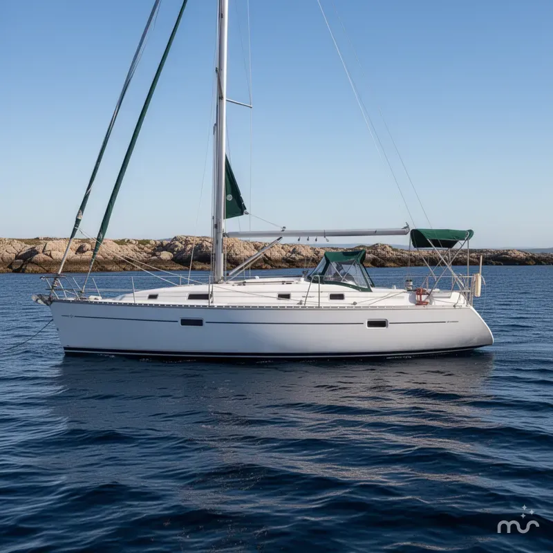 Slide: The Image of Beneteau Oceanis Clipper 361 2003 - 2
