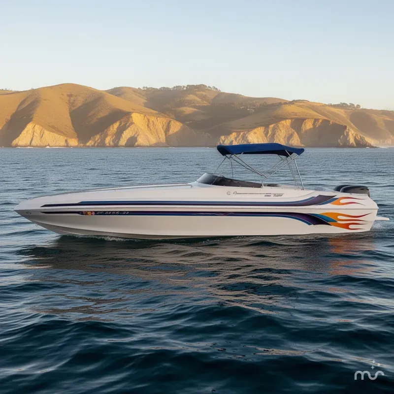 Slide: The Image of Carrera Boats Raptor 280 2000 - 1