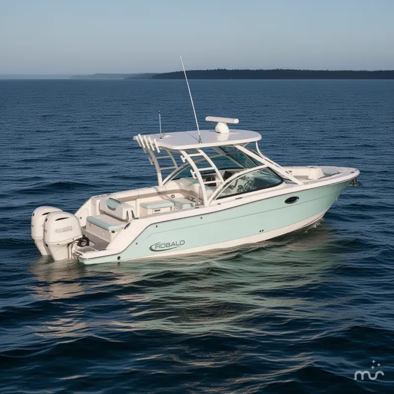 Slide: The Image of Robalo R317 Dual Console 2026 - 0