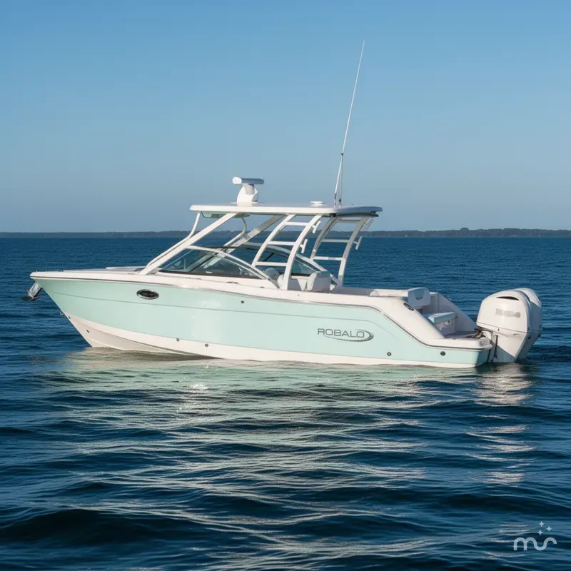 Slide: The Image of Robalo R317 Dual Console 2026 - 1