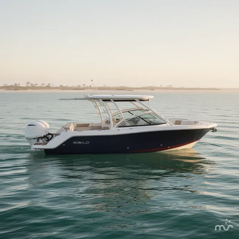 Slide: The Image of Robalo R317 Dual Console 2018 - 0