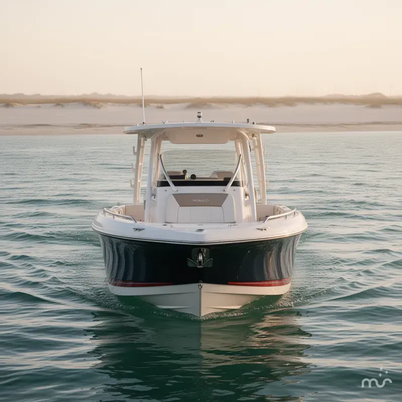 Slide: The Image of Robalo R317 Dual Console 2018 - 2