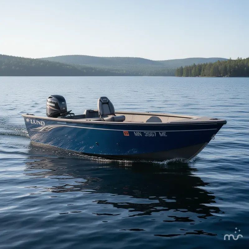 Slide: The Image of Lund 1650 Angler Tiller 2021 - 0