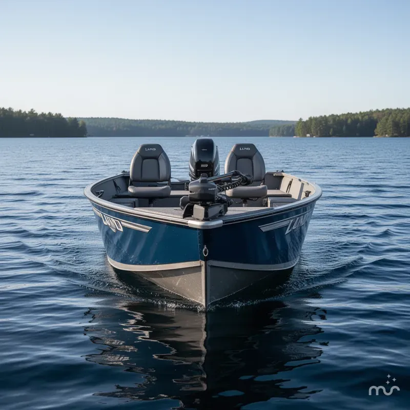 Slide: The Image of Lund 1650 Angler Tiller 2021 - 2