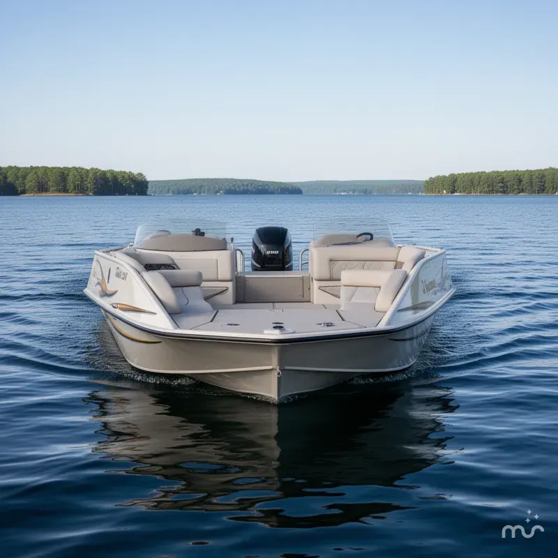 Slide: The Image of Lowe Suncruiser Tahiti 224 Deck Boat 2007 - 3