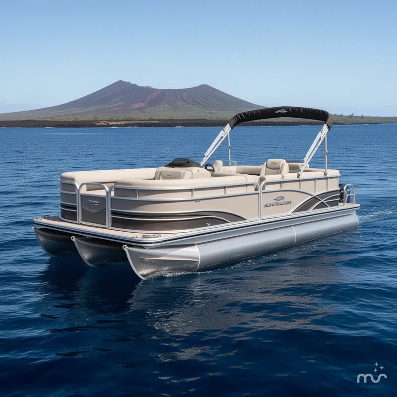 The Image of Sun Tracker Party Barge 20 DLX 2026 - 0