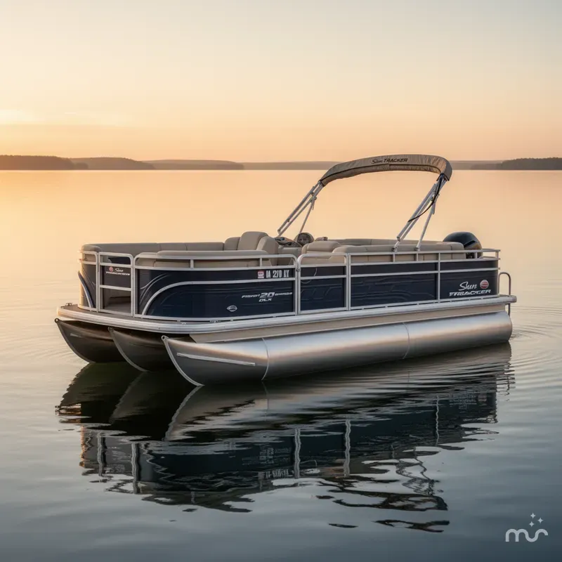 Slide: The Image of Sun Tracker Fishin' Barge 20 DLX 2025 - 3
