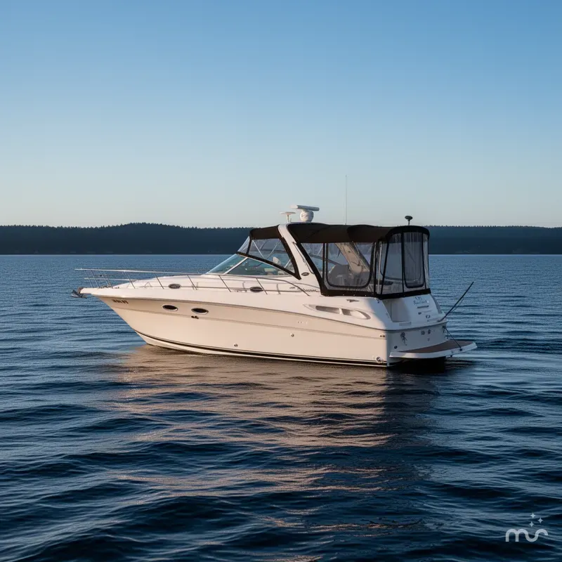 Slide: The Image of Sea Ray 380 Sundancer 2002 - 4