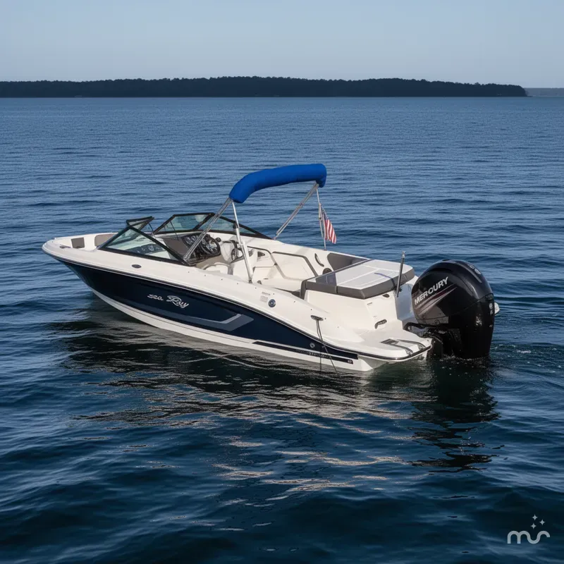 Slide: The Image of Sea Ray SPX 210 Outboard 2016 - 0