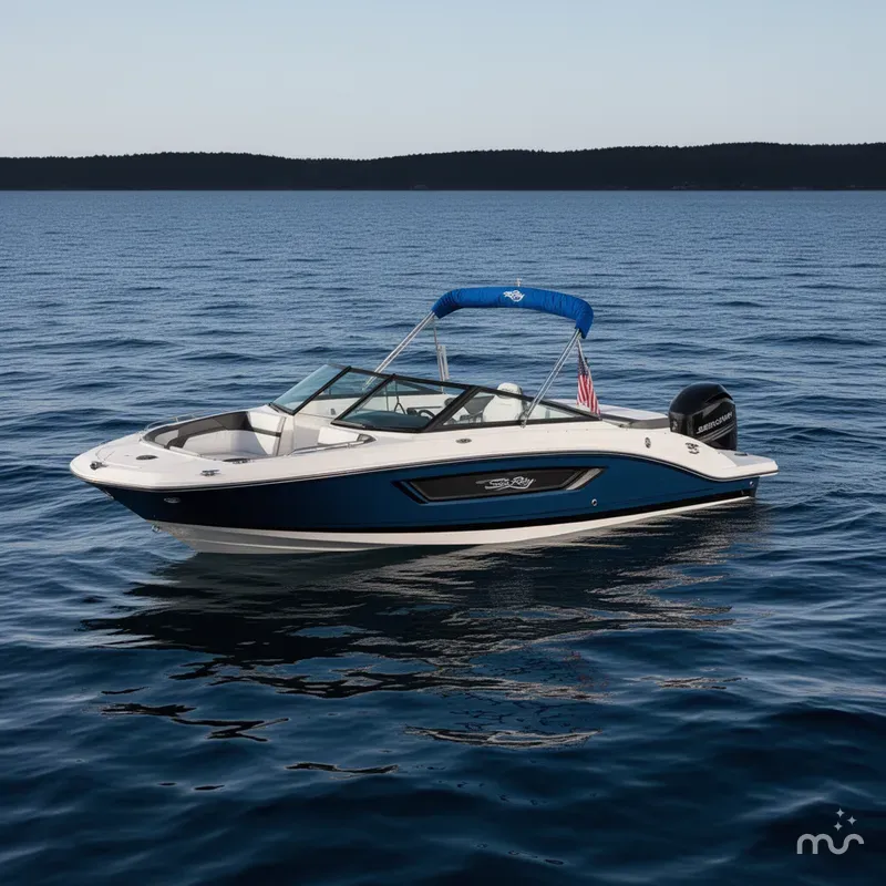 Slide: The Image of Sea Ray SPX 210 Outboard 2016 - 2
