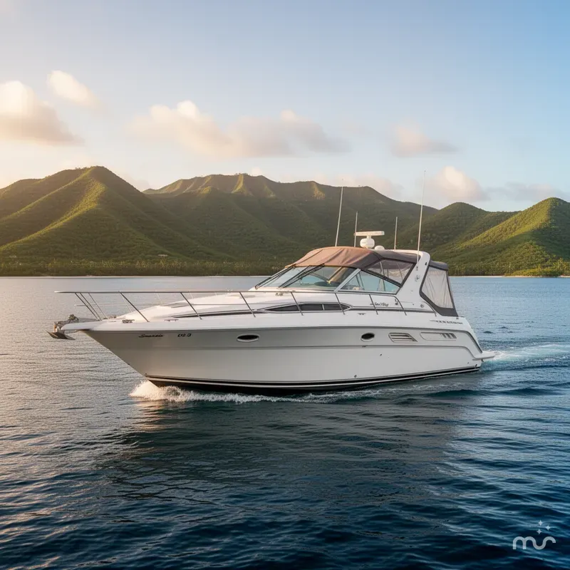 Slide: The Image of Sea Ray Sundancer 350 1990 - 2