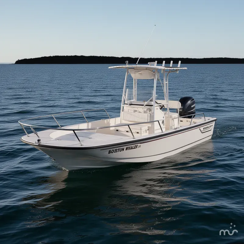 Slide: The Image of Boston Whaler 210 Montauk 2018 - 2