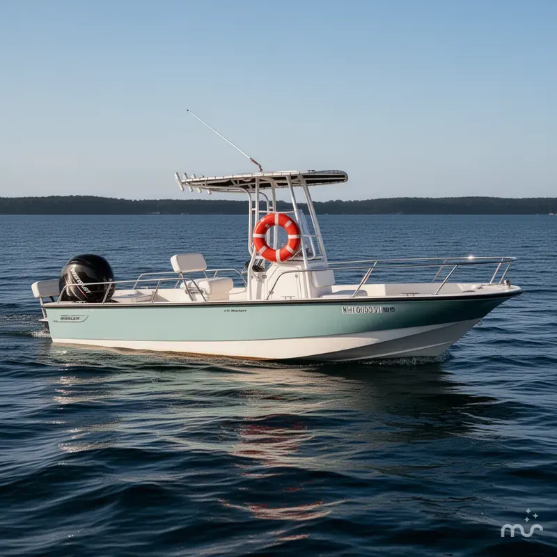 Slide: The Image of Boston Whaler 210 Montauk 2018 - 3