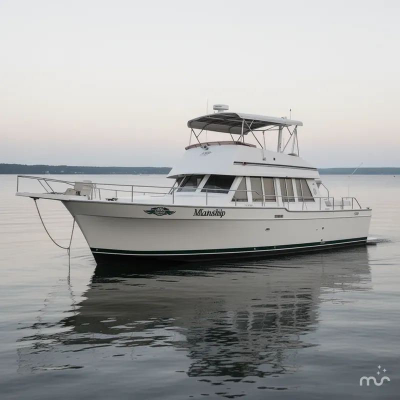 Slide: The Image of Mainship 430 Trawler 2002 - 1