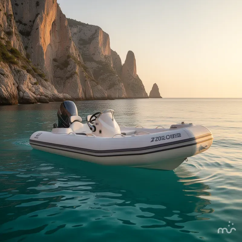 Slide: The Image of Zodiac Yachtline 400 2019 - 2