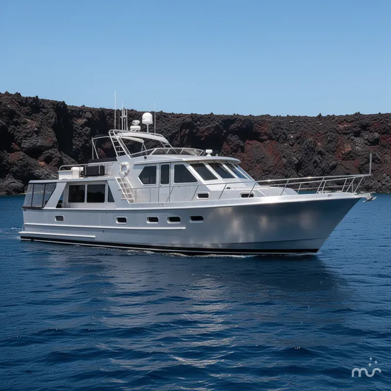 The Image of Custom Aluminum Pilothouse J Simpson 1989 - 0