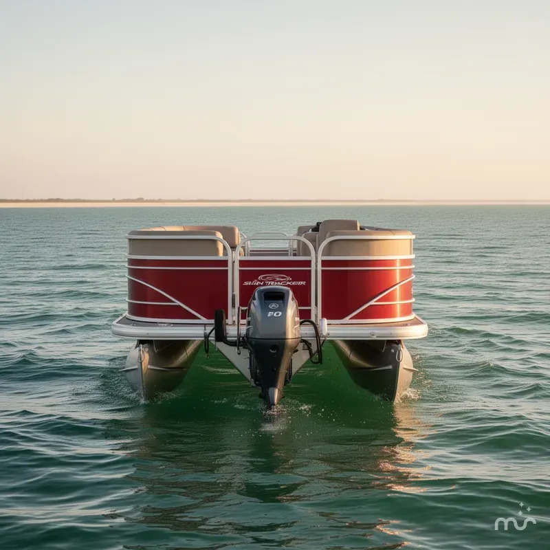 Slide: The Image of Sun Tracker Party Barge 2023 - 2
