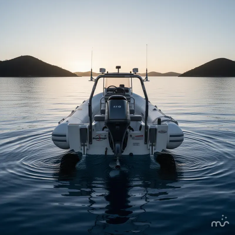 Slide: The Image of Sealegs 6.1M SPORT RIB 2012 - 2