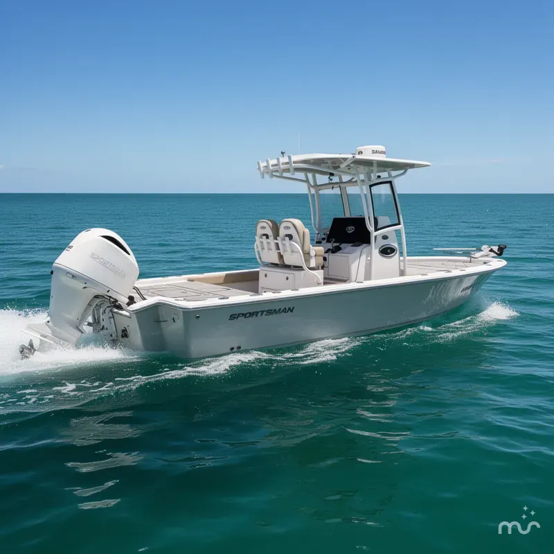 Slide: The Image of Sportsman Masters 267 Bay Boat 2018 - 0