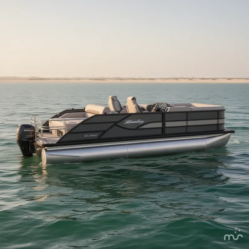 Slide: The Image of Bentley Pontoons Legacy 223 Swingback 2026 - 1