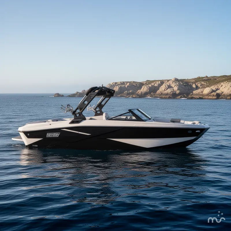 Slide: The Image of Heyday Wake Boats H22 2022 - 2