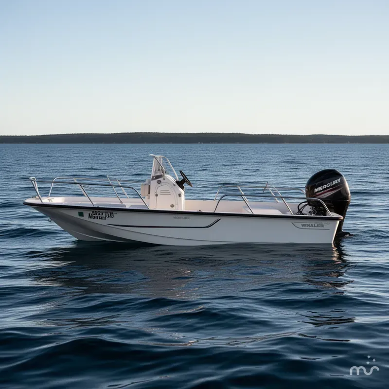 Slide: The Image of Boston Whaler 150 Montauk 2018 - 1