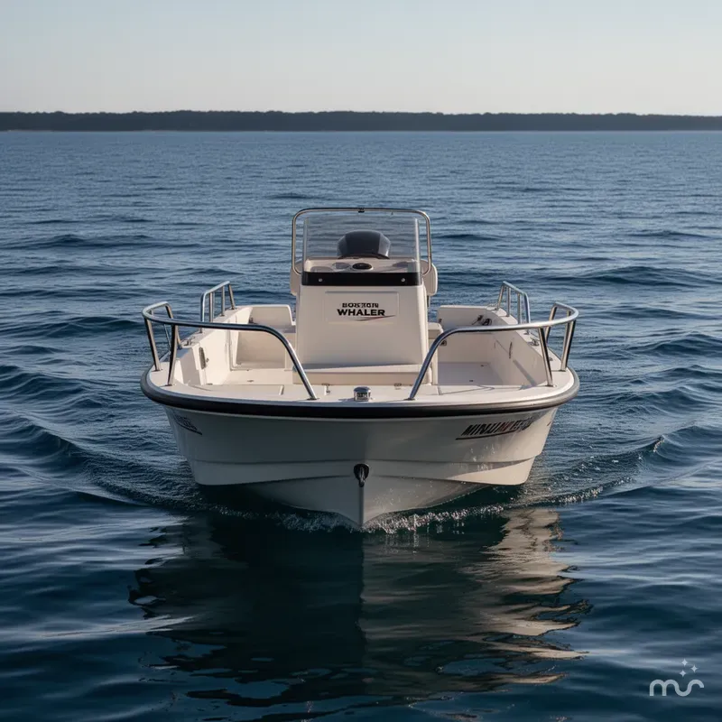 Slide: The Image of Boston Whaler 150 Montauk 2018 - 2