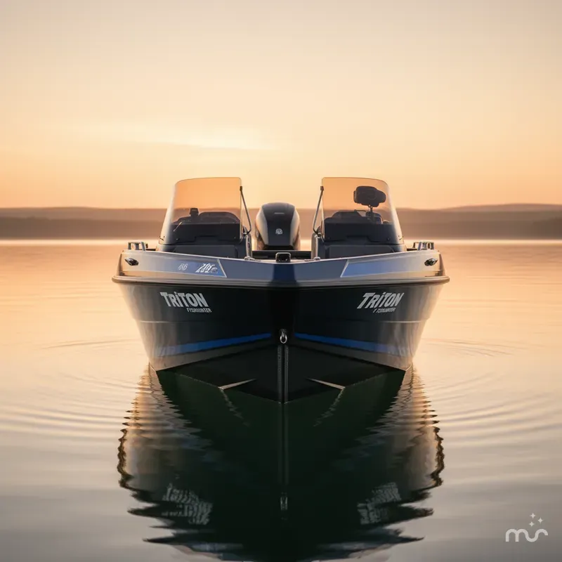 Slide: The Image of Triton 206 Fishunter 2023 - 2