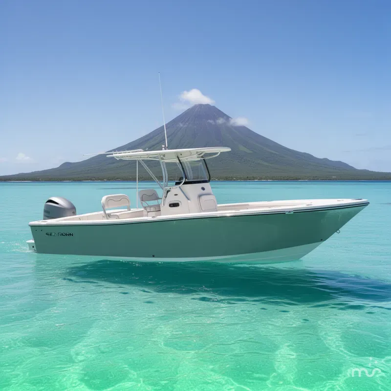 Slide: The Image of Sea Born LX21 Center Console 2026 - 2