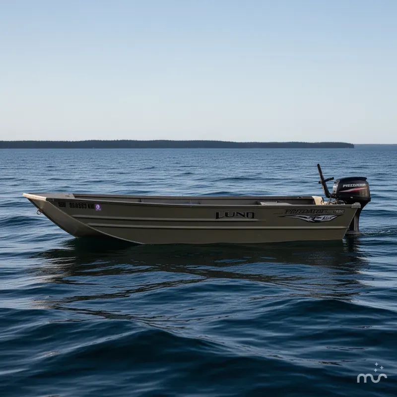 Slide: The Image of Lund 1660 Predator Tiller 2024 - 1