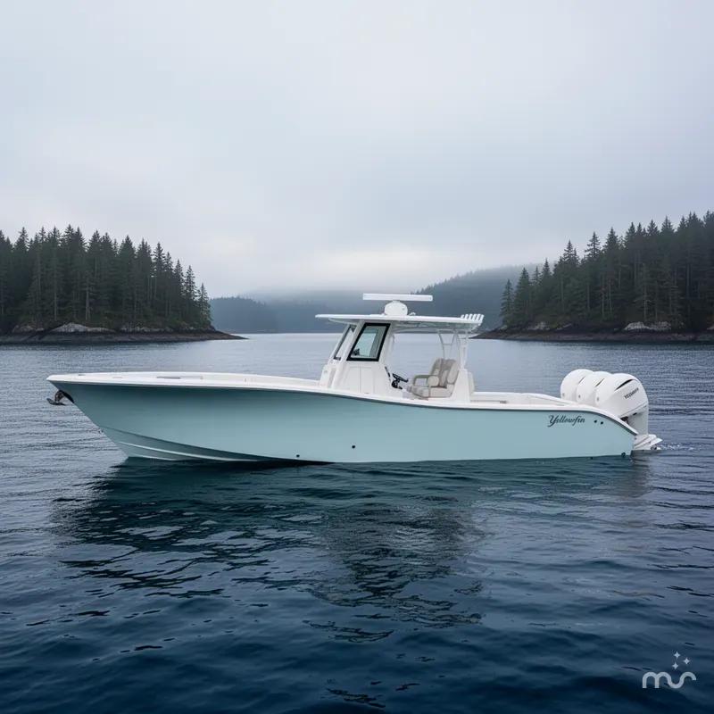 Slide: The Image of Yellowfin 36 Offshore 2026 - 2