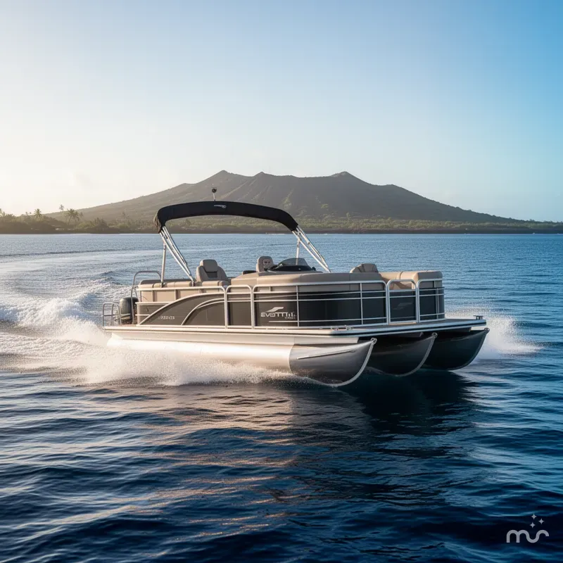 Slide: The Image of Introductory Evotti 725 CS Pontoon 2026 - 2