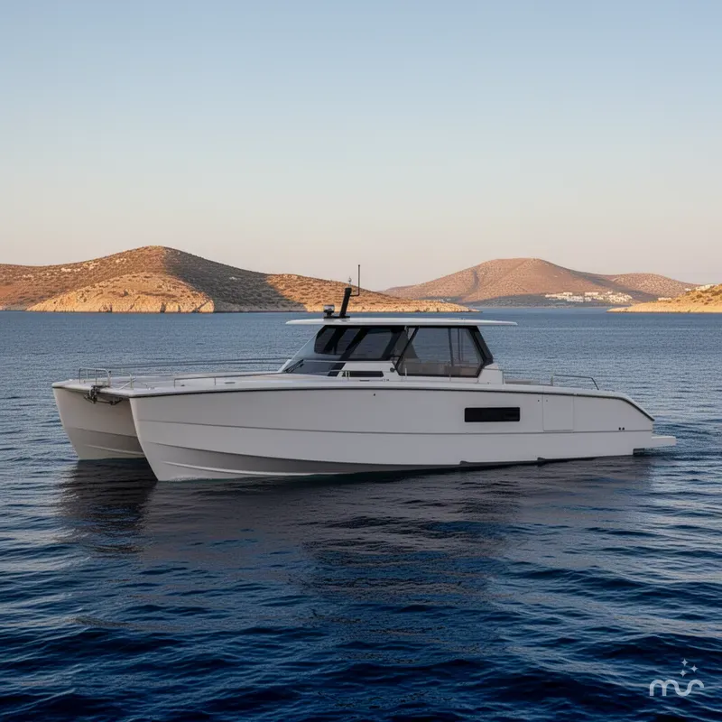 Slide: The Image of Invincible 40 Catamaran 2026 - 2