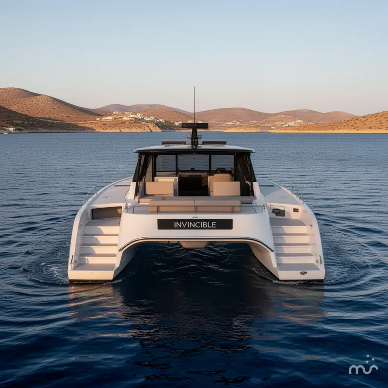Slide: The Image of Invincible 40 Catamaran 2026 - 3