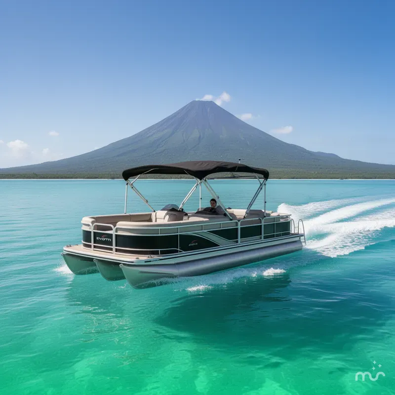 Slide: The Image of Introductory Evotti 523 QL Pontoon 2026 - 2