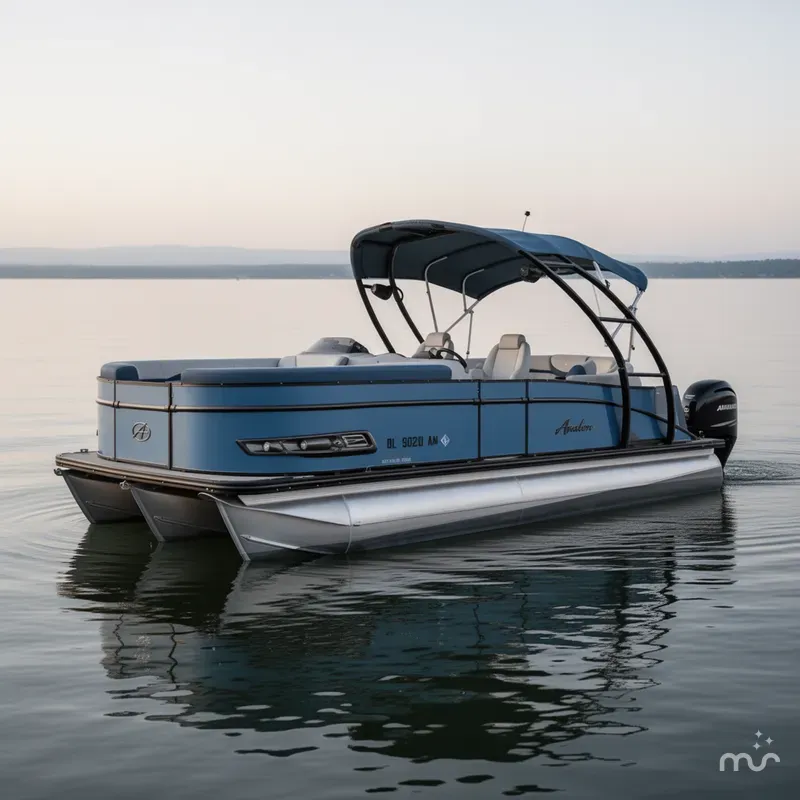 Slide: The Image of Avalon 2385 Catalina Rear Lounger, Tri Toon High Performance 2022 - 0