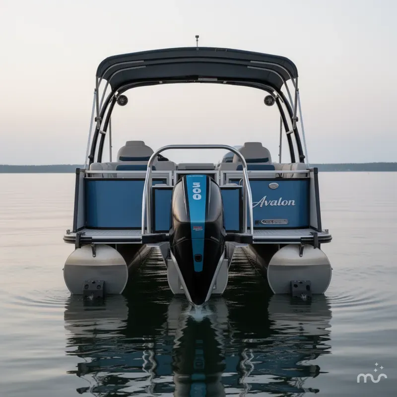 Slide: The Image of Avalon 2385 Catalina Rear Lounger, Tri Toon High Performance 2022 - 2