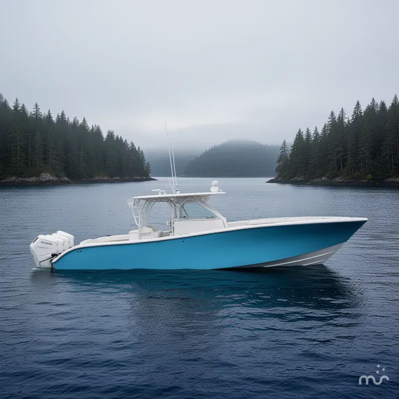 Slide: The Image of Yellowfin 42 Offshore 2009 - 2