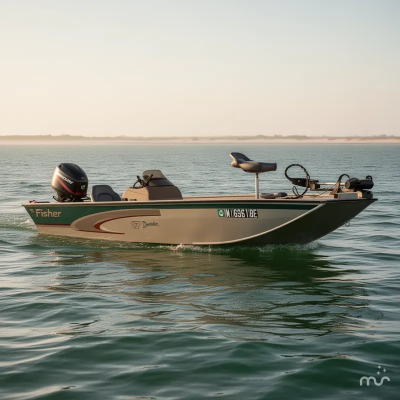 Slide: The Image of Fisher Boats 17 Dominator 2000 - 0