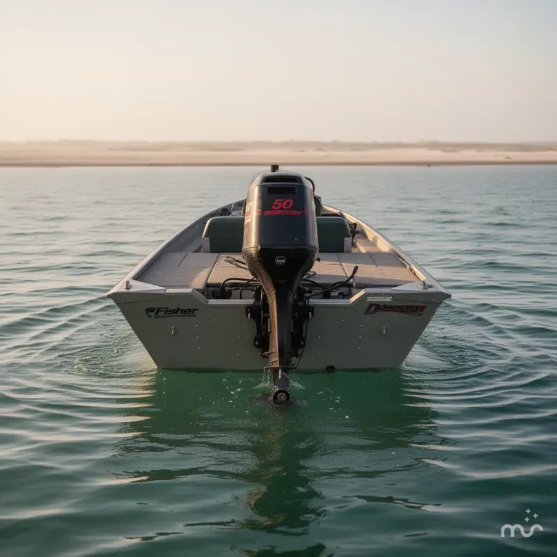 Slide: The Image of Fisher Boats 17 Dominator 2000 - 1