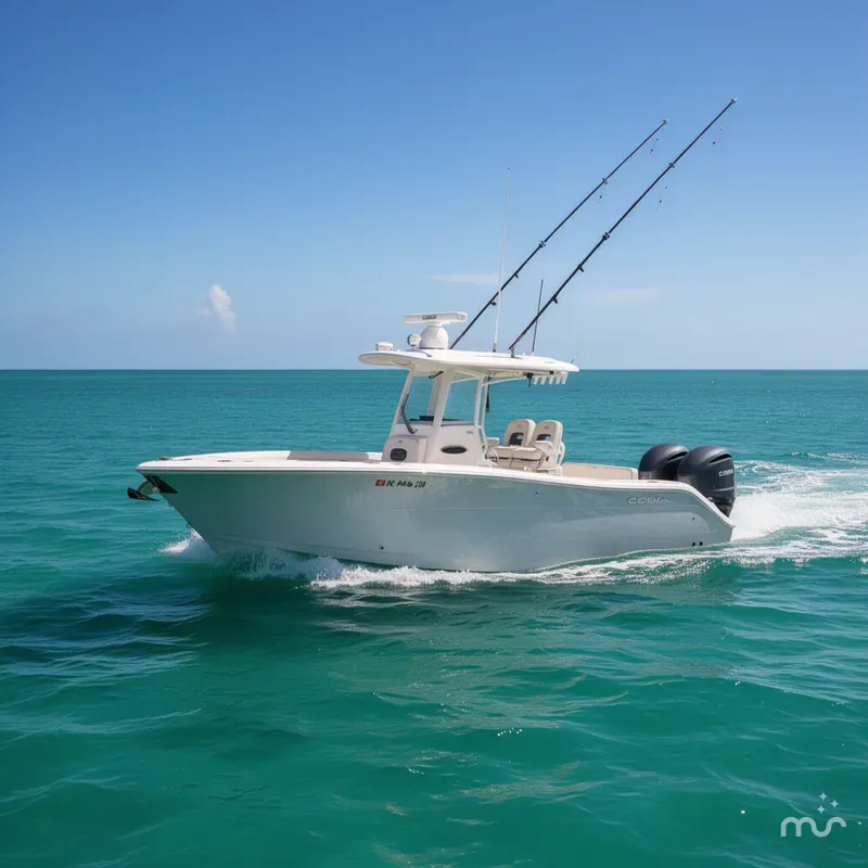 Slide: The Image of Cobia 280 Center Console 2023 - 2