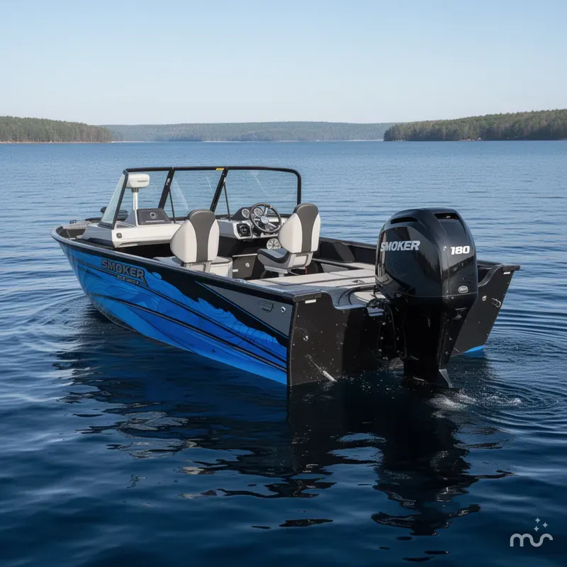 Slide: The Image of Smoker Craft Adventurer 188 DC PRO 2025 - 2