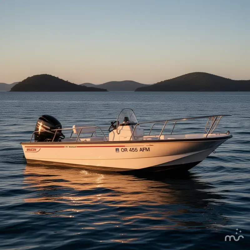 Slide: The Image of Boston Whaler 170 Montauk 2006 - 2